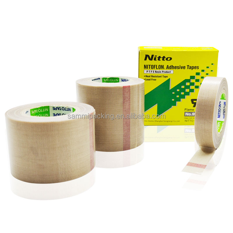 Băng keo PTFE NITTO 973UL 13mm19mm Te Flon Silicone Chịu Nhiệt Độ Cao Chống Nóng Chịu Nhiệt