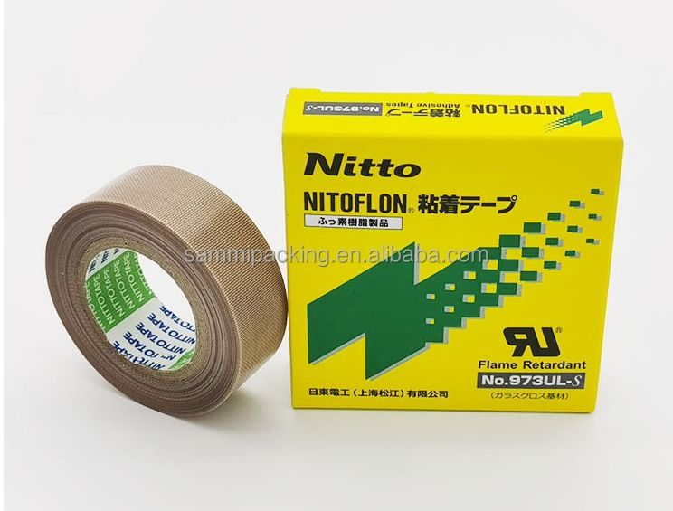 Băng keo PTFE NITTO 973UL 13mm19mm Te Flon Silicone Chịu Nhiệt Độ Cao Chống Nóng Chịu Nhiệt