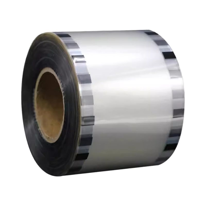 Cuộn dán ly trà sữa trân châu bằng nhựa dùng một lần in logo tùy chỉnh In PP PET 95mm Màng dán ly