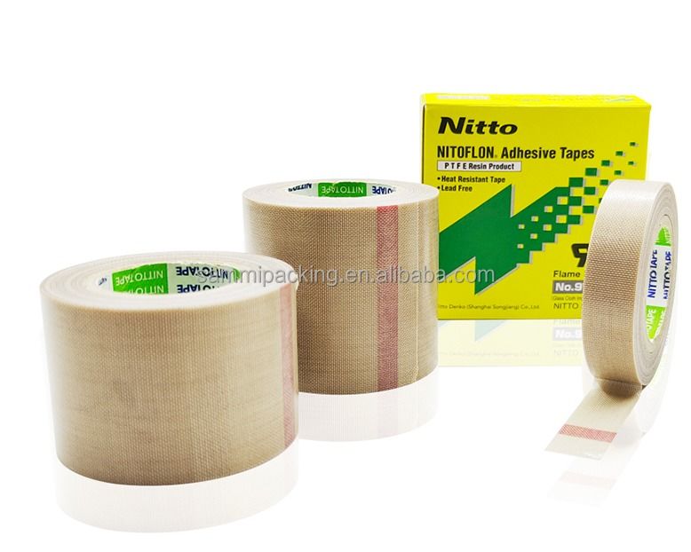 Fluoroplastic Lớp vải thủy tinh bão hòa Nitto Denko Nitoflon 973UL-S PTFE phim dán băng