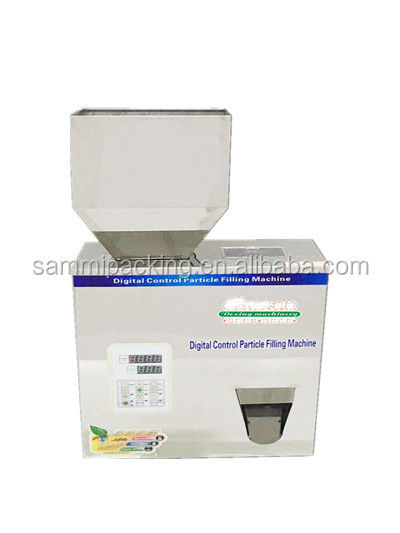 Máy chiết rót dạng hạt 5-500g Máy đóng gói lá trà Máy chiết rót bột hạt Máy cân gạo Hạt vừng Thảo mộc