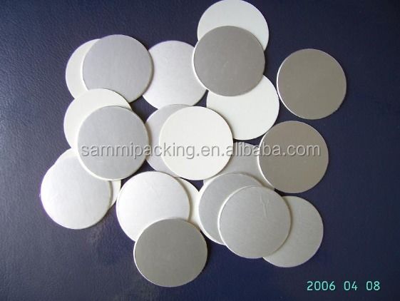 5000PCS / LOT Lông nhôm cho máy niêm phong cảm ứng / Lớp lót nhôm cho nắp chai