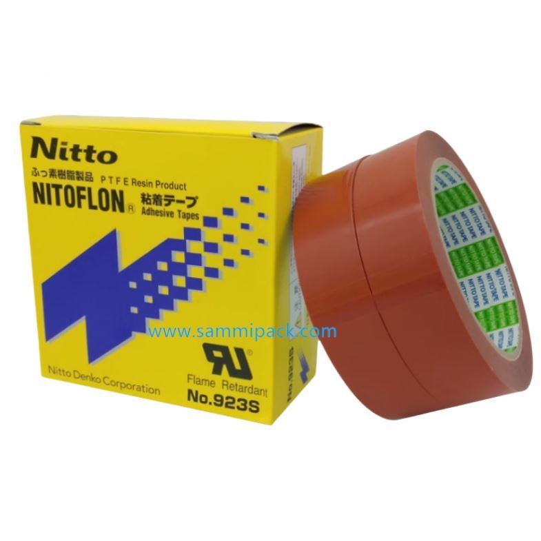 Dây băng phim PTFE nguyên bản Nitto Denko Nitto 923S Dây băng chống nhiệt độ cao cho máy làm mỏng