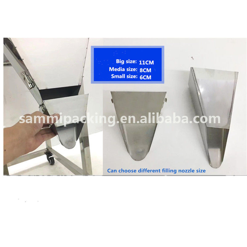 Máy chiết rót bột hạt bán chạy năm 2025 Máy chiết rót cân định lượng túi trà đậu hạt với cảm biến cho thùng phuy