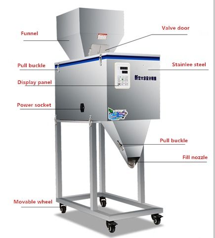 Máy cân chuyên nghiệp giá rẻ cho bột/hạt/thiết bị chiết rót thùng và đóng bao thức ăn với bộ cân tự động