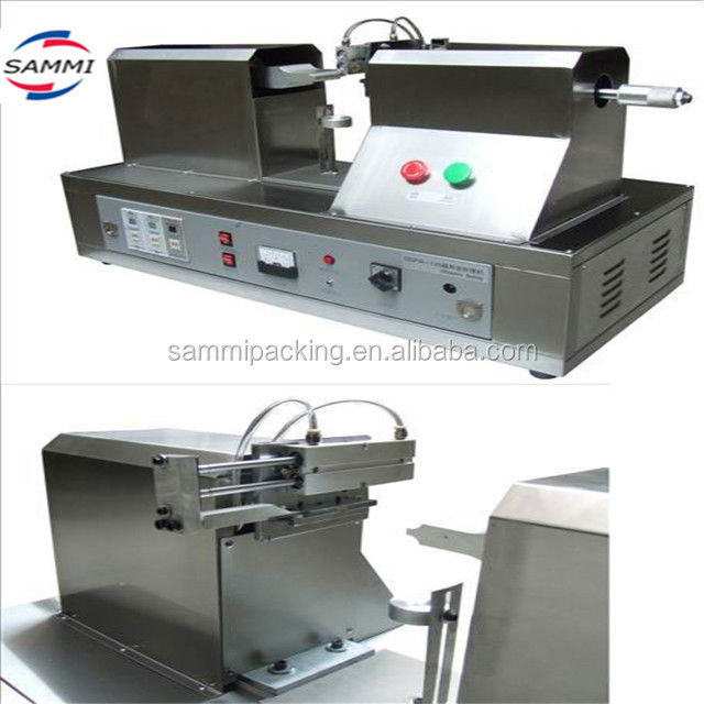 Semi tự động tay siêu âm mỹ phẩm phao kem đánh răng nhựa mềm ống niêm phong Máy niêm phong ống đuôi niêm phong