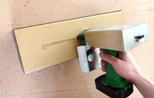 Máy in phun phẳng hiệu quả cao, Máy in phun cầm tay AU-260 để in ngày hết hạn