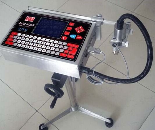 Máy in bấm CIJ công nghiệp Mã QR Số lô Máy in máy in bấm CIJ máy in cho cáp dây chai