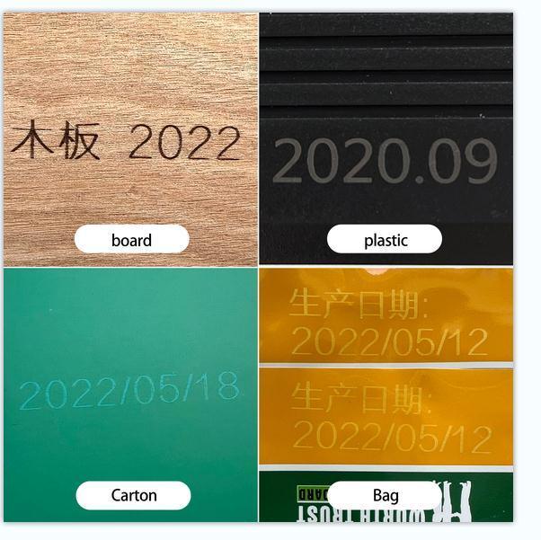 Đảm bảo chất lượng tốt 100% Máy in laser UV để bàn di động Mã ngày tháng Máy khắc laser sợi quang