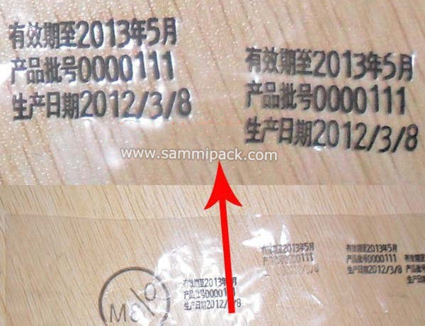 MY-380F Máy mã hóa cuộn mực tự động tốc độ cao để in ngày / lô / số lô trên nhãn, túi nhựa & bao bì phim