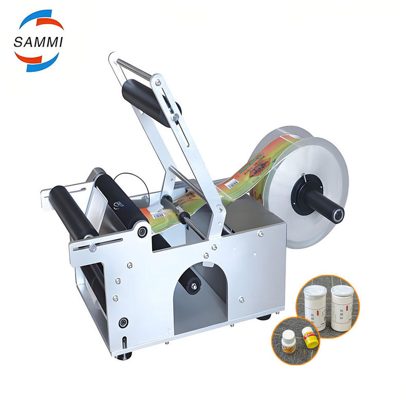 Máy dán nhãn chai tròn tự động để bàn nhỏ thay thế máy dán nhãn thủ công
