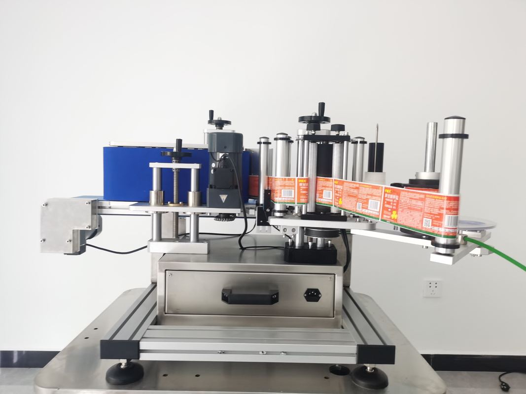 Máy dán nhãn để bàn tốc độ cao tự động dán nhãn dán cho chai tròn nước, rượu, mỹ phẩm