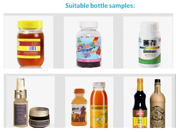 Máy dán nhãn vị trí hiệu quả cao cho chai tròn, lon, Máy dán nhãn nhãn tự động chính xác cao, Giá nhà máy