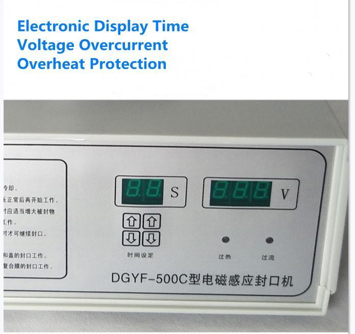 Giá rẻ nhất DGYF-500C Máy niêm phong cảm ứng Máy niêm phong tấm nhôm (60-120mm)