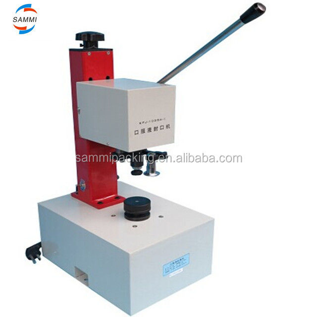 Máy nắp tay cho chai nước uống, lọ, chai penicillin, chai kháng sinh