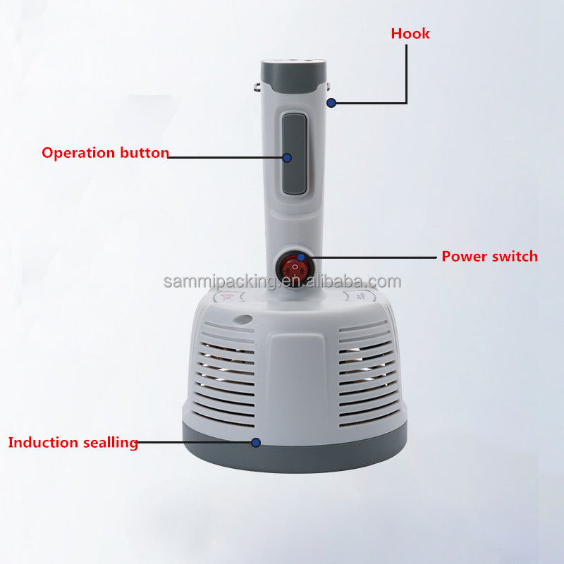 Máy hàn kín màng nhôm cảm ứng cầm tay DGYF-400A cho chai nhựa, máy hàn nhiệt cảm ứng thực phẩm