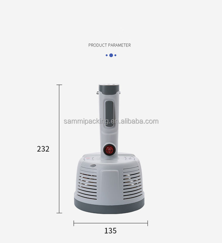 Máy hàn kín màng nhôm cảm ứng cầm tay DGYF-400A cho chai nhựa, máy hàn nhiệt cảm ứng thực phẩm