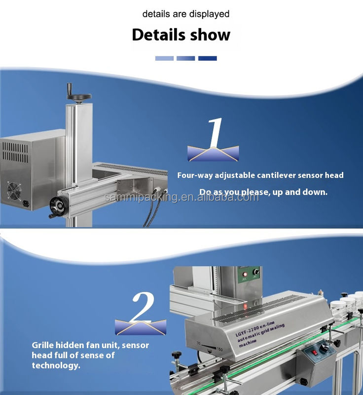 Máy hàn kín cảm ứng điện từ tự động Máy hàn kín bằng lá nhôm cho chai nước ép nhựa Máy hàn kín lon