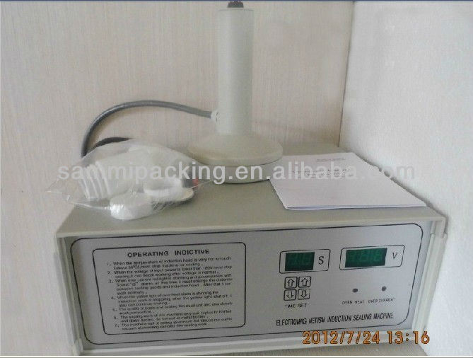 Máy hàn kín nắp chai bằng điện cầm tay bằng nhôm, 20-100mm, dùng để niêm phong miệng chai cho ứng dụng đồ uống