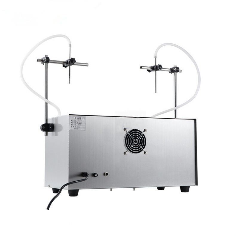 GLF-I-II Máy bơm bánh răng Máy đóng chai dầu ô liu Máy đổ chất lỏng hai đầu,Nồi dầu (3-3000ml)