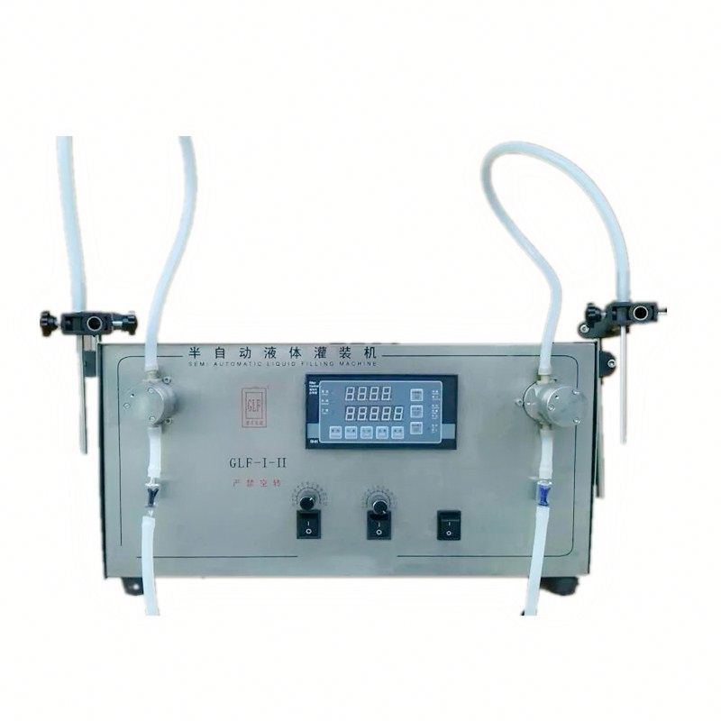 GLF-I-II Máy bơm bánh răng Máy đóng chai dầu ô liu Máy đổ chất lỏng hai đầu,Nồi dầu (3-3000ml)