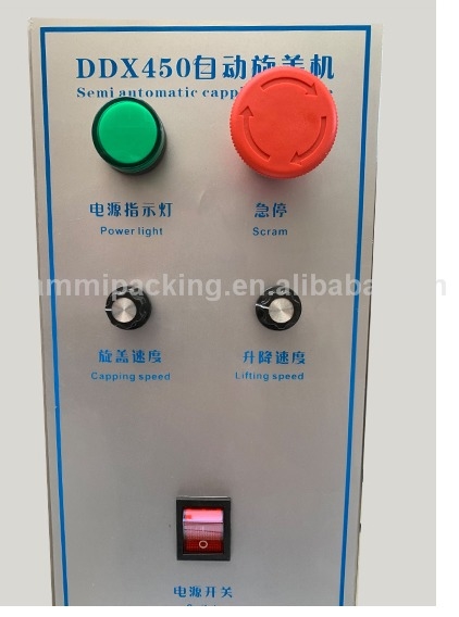 Giá tốt nhất Máy đắp nắp máy tính bảng DDX-450 Glass & Plastic Bottle Capper cho ứng dụng đồ uống