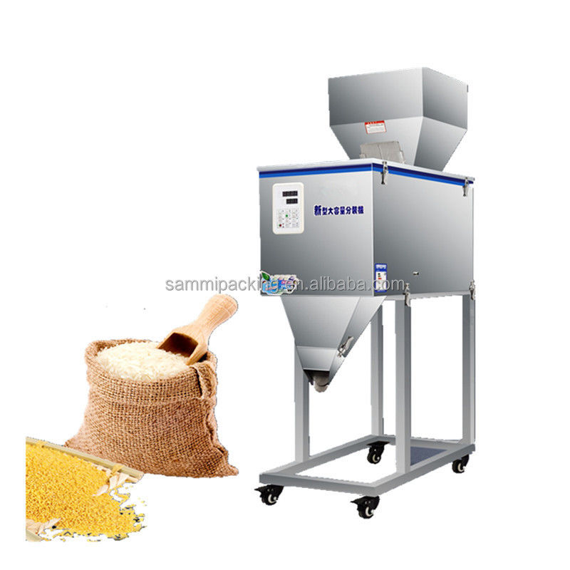 50-999g Capacity Large Quantitative Sub Loading Machine Thực phẩm ngũ cốc gạo trà đóng gói giặt bột cân đầy máy