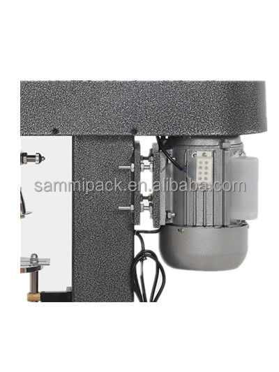 Máy đóng nắp vặn ROPP đầu đơn bán tự động cho chai rượu thủy tinh, nắp nhôm