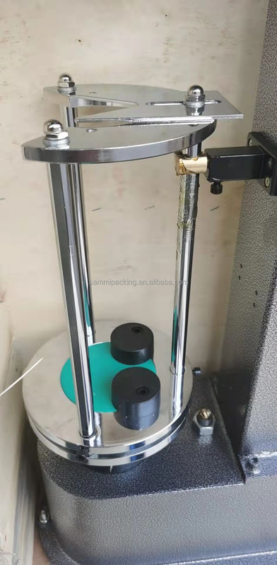 Máy đóng nắp ROPP bán tự động chi phí thấp cho nắp nhôm, niêm phong chai thủy tinh, máy đóng nắp chai rượu vang và rượu DK-50