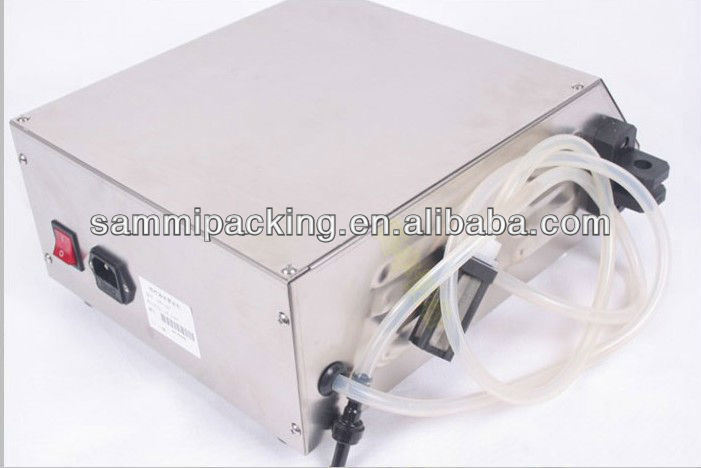 GFK-160 Semi-Automatic Electric Single Head Manual Cup Filler Máy đổ nước / dầu đồ uống chân không tự động nhỏ gỗ