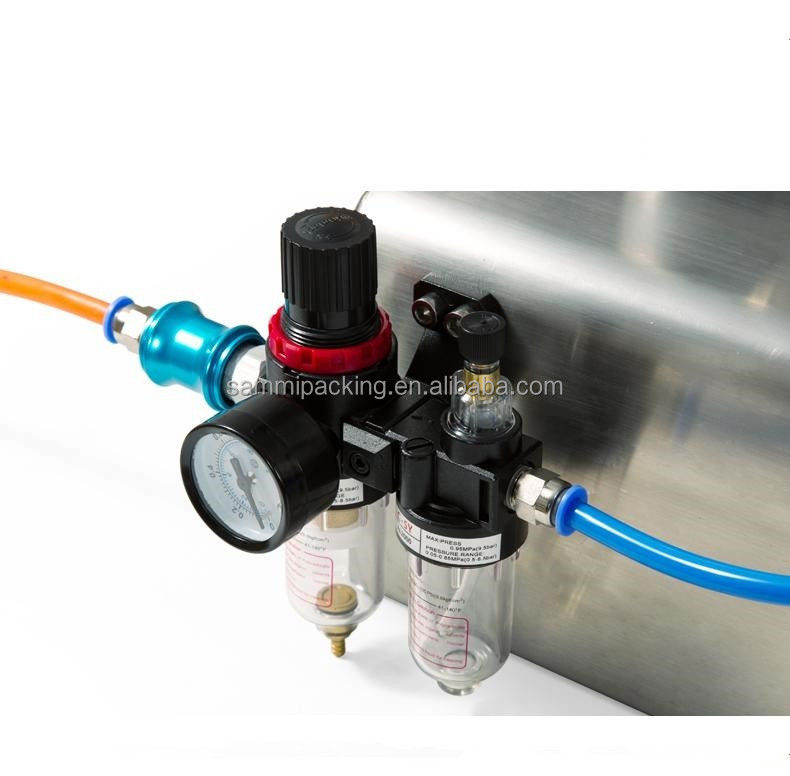 Máy đổ chất lỏng khí nén piston chất lượng cao Máy đổ chất lỏng dung lượng lớn cho chất tẩy dầu nước ép sữa đậu nành