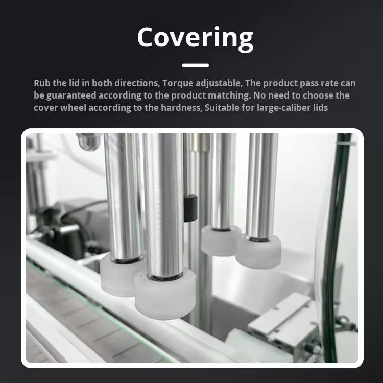 Giá xuất xưởng Máy chiết rót và đóng nắp tự động bằng bơm từ tính để bàn nhỏ, chiết rót chất lỏng, tinh dầu, nước hoa theo đường thẳng