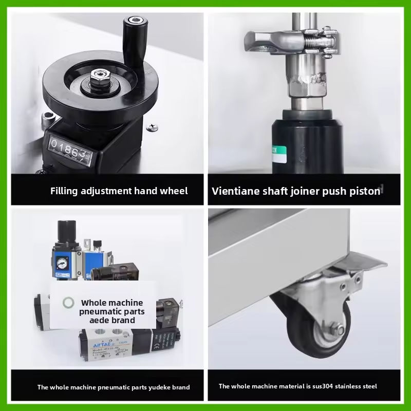 Dễ dàng vận hành Máy bơm xoắn ốc hoàn toàn tự động Máy đổ chất lỏng bột cho mật ong Chất dính lỏng bơ đậu phộng Ketchup