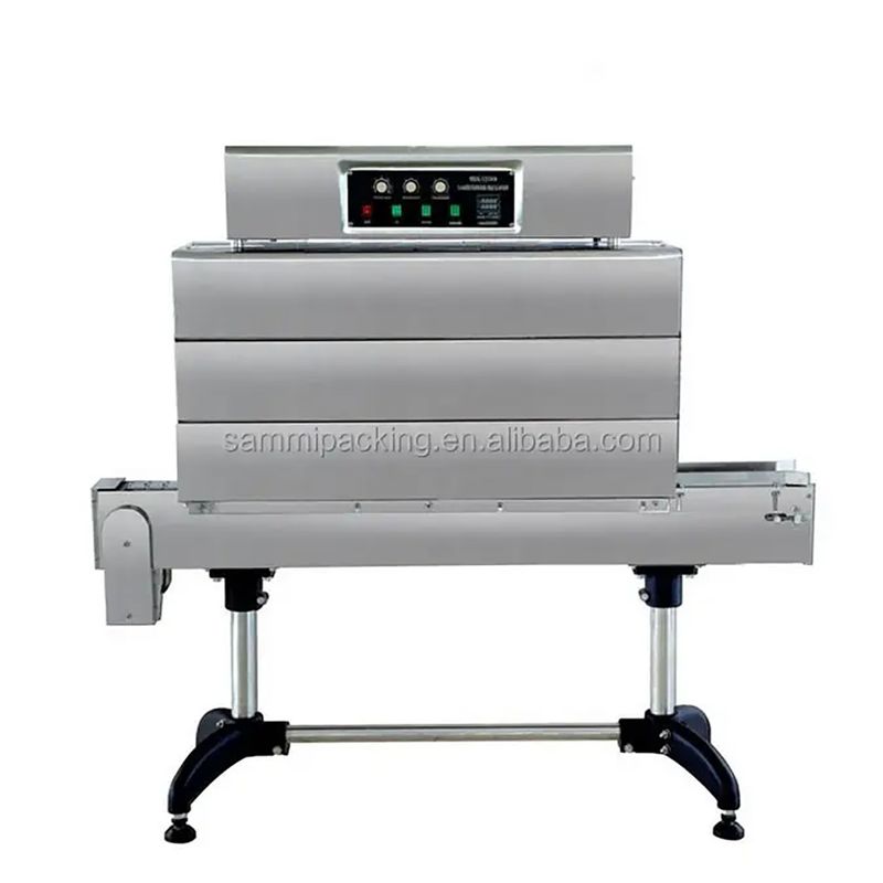 Sản phẩm bán nóng chai nhựa nhỏ tự động PVC nhiệt thu hẹp phim đường hầm tay áo dán nhãn bọc đóng gói máy