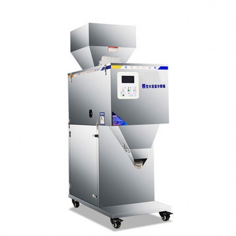 Máy chiết rót cân gạo, cà phê cỡ lớn 100-2500g với phễu chứa lớn nhất