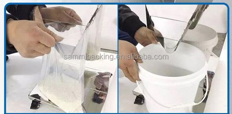 110V/220V Máy nạp bột cân tự động Máy nạp hạt đậu trà với máy nhấp lớn