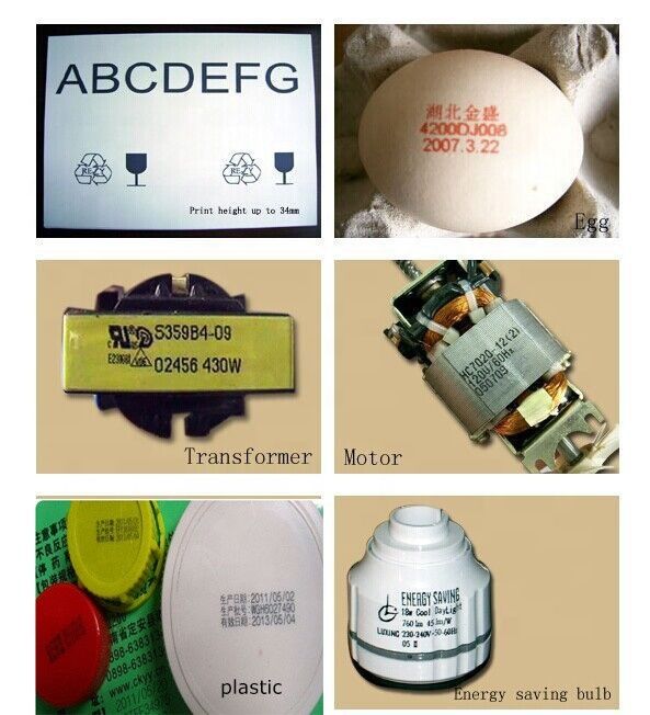 Máy in phun liên tục chất lượng cao/ Máy in ngày hết hạn với Máy in phun độ phân giải cao