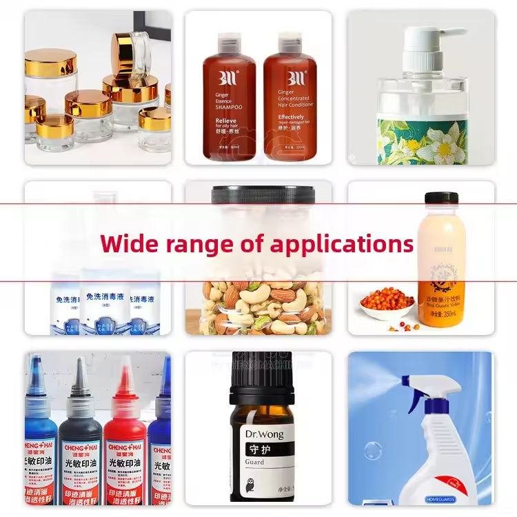 2025 Sản phẩm bán nóng Máy bấm bít tự động bằng nhựa thủy tinh Bottle Screw Capping Machine Factory Price