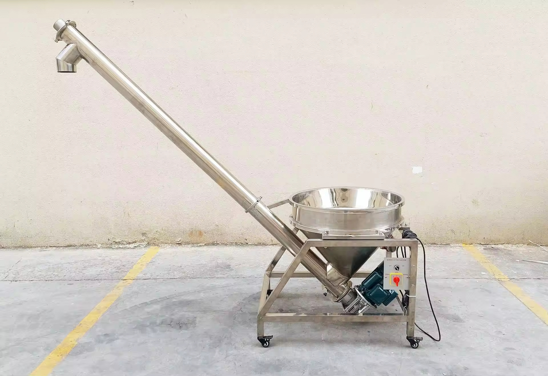 Máy chiết rót trục vít một đầu tự động hoàn toàn cho mỹ phẩm, gia vị, bột đậu nành, bột tảo cát, bột hổ phách, bột matcha, bột sữa