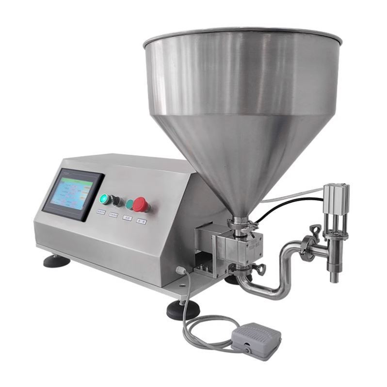 Rotary Food Jam Oil Rotor Lobe Filling Pump Chocolate Filler Lotion đậu phộng Cosmetic Cream Paste Filling Machine