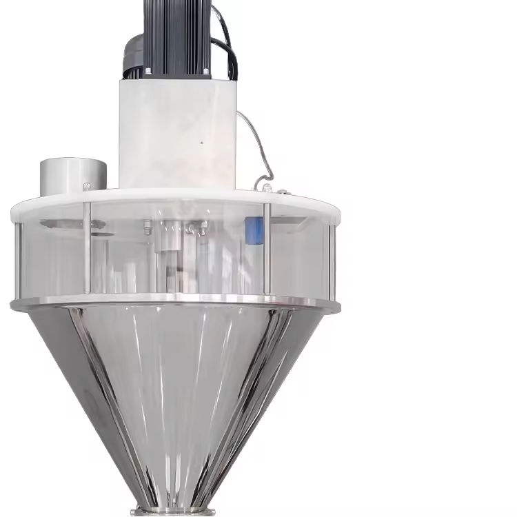 Máy chiết rót định lượng bột trà hóa chất dạng bột khô tự động hoàn toàn bằng trục vít, đóng gói chai
