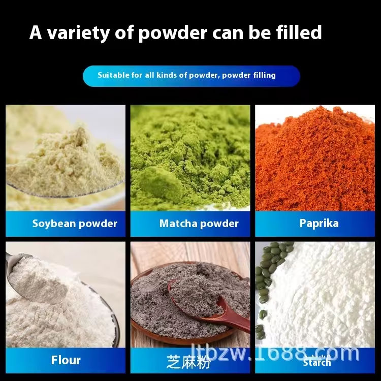 Máy đóng gói nạp cân tùy chỉnh cho cà phê ớt protein nhỏ sữa khô gia vị sữa bột bột giặt