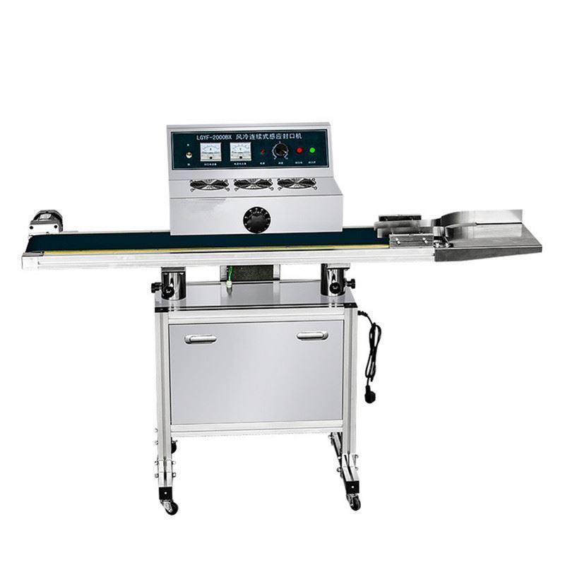 Máy hàn kín chai thủy tinh tự động cảm ứng bán buôn, máy hàn kín chai tự động cảm ứng kiểu sàn