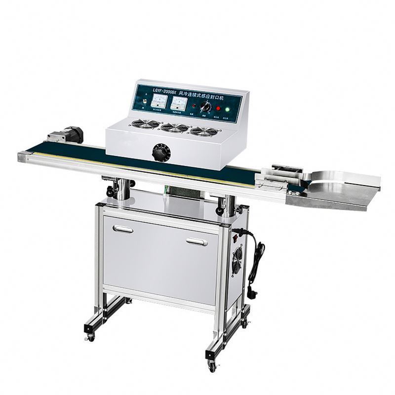 Máy hàn kín chai thủy tinh tự động cảm ứng bán buôn, máy hàn kín chai tự động cảm ứng kiểu sàn