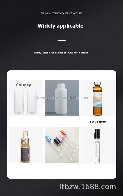 Nhà sản xuất chuyên nghiệp Máy dán nhãn chai tự động, Nhãn dán tự dính để bàn có độ chính xác cao cho chai tròn