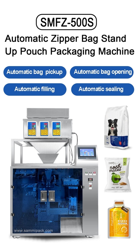 Tiết kiệm năng lượng 15% mới nhất 4-in-1 Bao bì kẹo cao su / hạt / trái cây khô