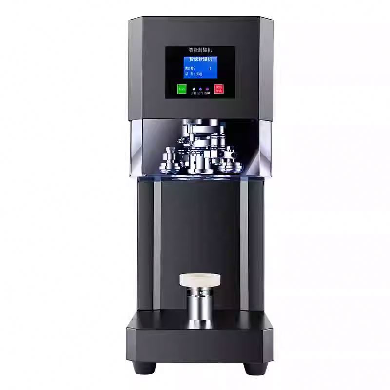 Máy hoàn toàn bán tự động Can Sewing Machine Pet Tuna Can Sealer Soda Pop Canning Machine Máy niêm phong nhựa Can China Factory