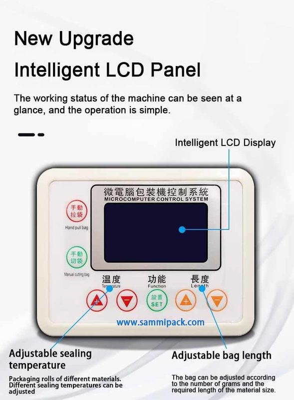 Sản phẩm bán buôn New Multifunctional Doublehead Sugar Filling Coffee Beans Weighing Packing Machine 500g 1000g Với chất lượng cao