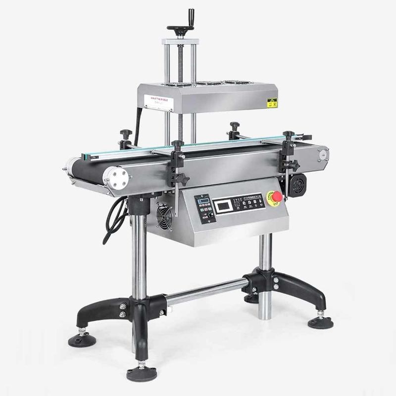 Máy niêm phong nhiệt cảm ứng điện từ cho lon đồ uống thùng giấy thủy tinh bao bì