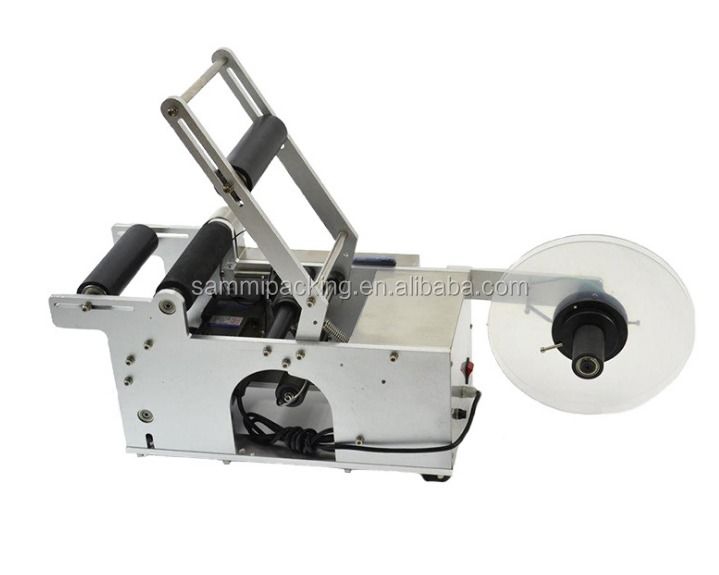 MT50 Máy dán nhãn chai tròn bán tự động, Máy dán nhãn bán tự động, Máy dán nhãn bán tự động